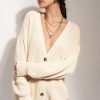 Sueteres Callahan | O Cardigan - Creme