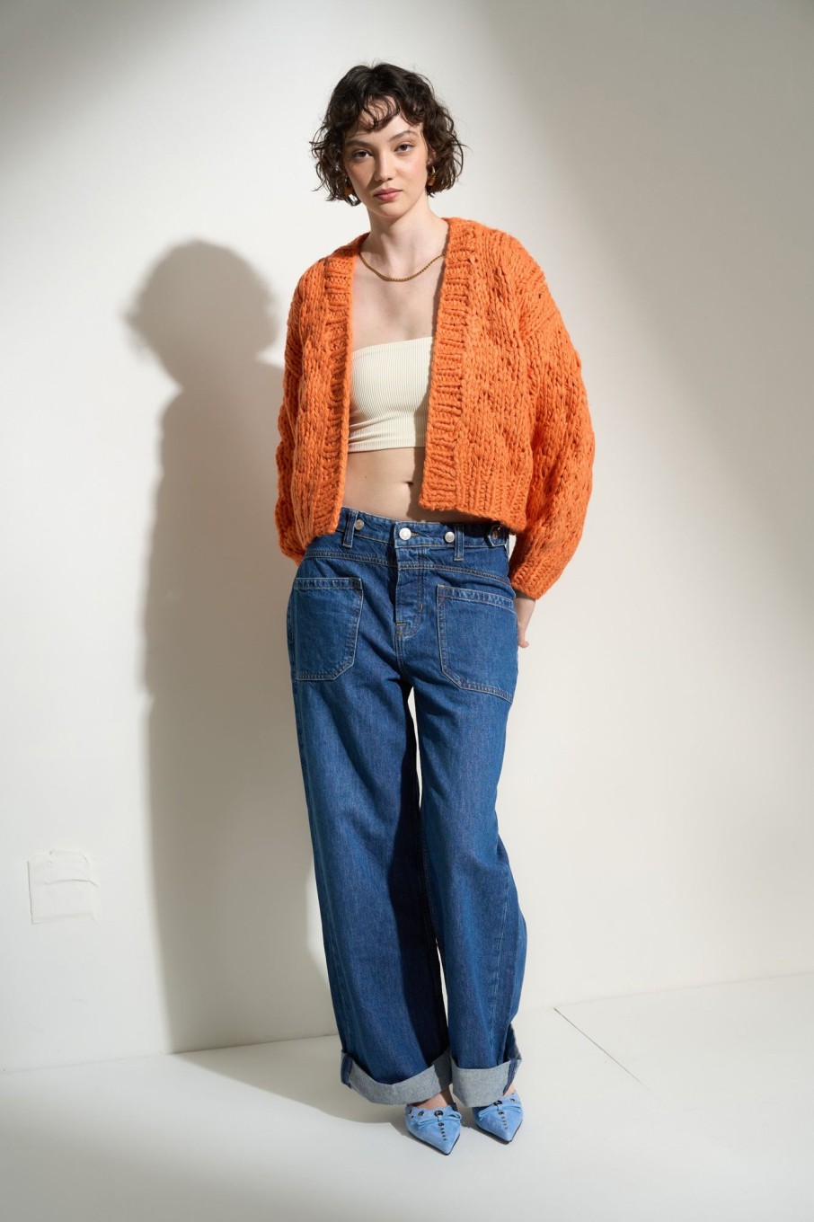 Sueteres Callahan | Cardigan Gigi - Casca De Laranja