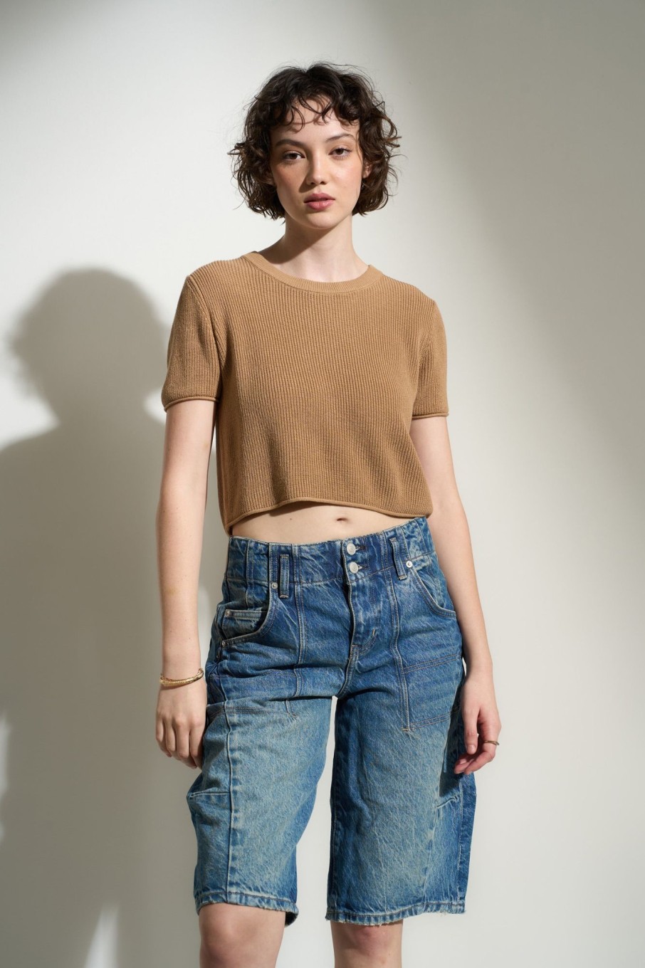 Sueteres Callahan | The Knit Tee - Camelo